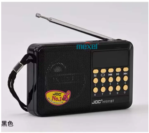 JOC Radio Bluetooth with Rechargeable Batteries and USB Cable Ultra Sound