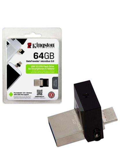 Kingstan 64GB DataTraveler MicroDuo 3.0 OTG