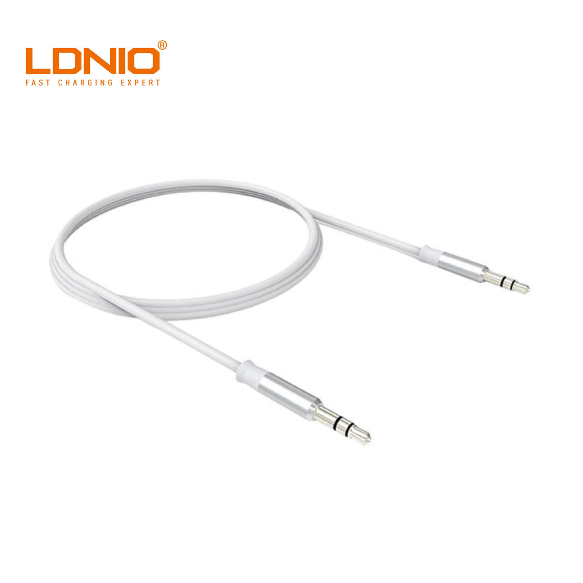 LDNIO LS-Y02 3.5mm Aux Audio Silicone Soft Wire Cable (1m)