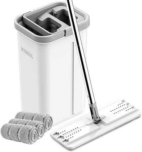 Flat Mop and Bucket