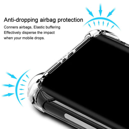 Airbag Bumper Clear Shockproof Protective Case for Huawei Nova 5T / HONOR 20