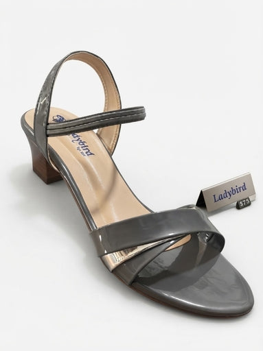 Ladies Pu Heel Comfortable Slippers