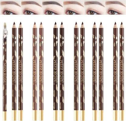 Eyebrow Pencil Waterproofs, Long-Lasting [Dark Brown]