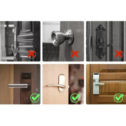Door Handle Protective Cover Silicone Door Knob Cover with Suction Cup