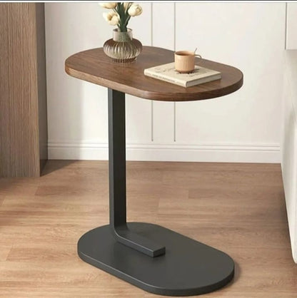 Oval Shaped Table 'C' Shaped Laptop Table, Coffee Table, C Sofa Side Table Modern End Table