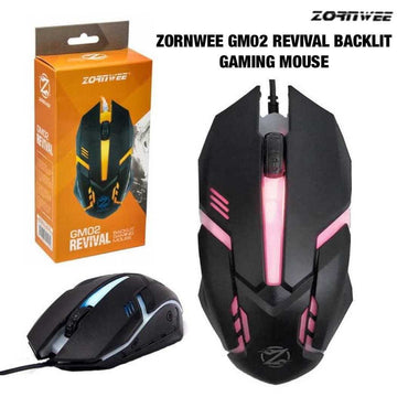X1 / T-Wolf V1 M66 & ZORNWEE GM02 Gaming Mouse 7 Color RGB LED Gaming Mouse