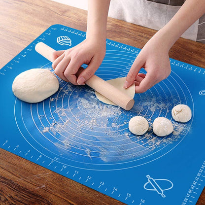Silicone Cake Rolling Mat Baking Mat Multi Colour.