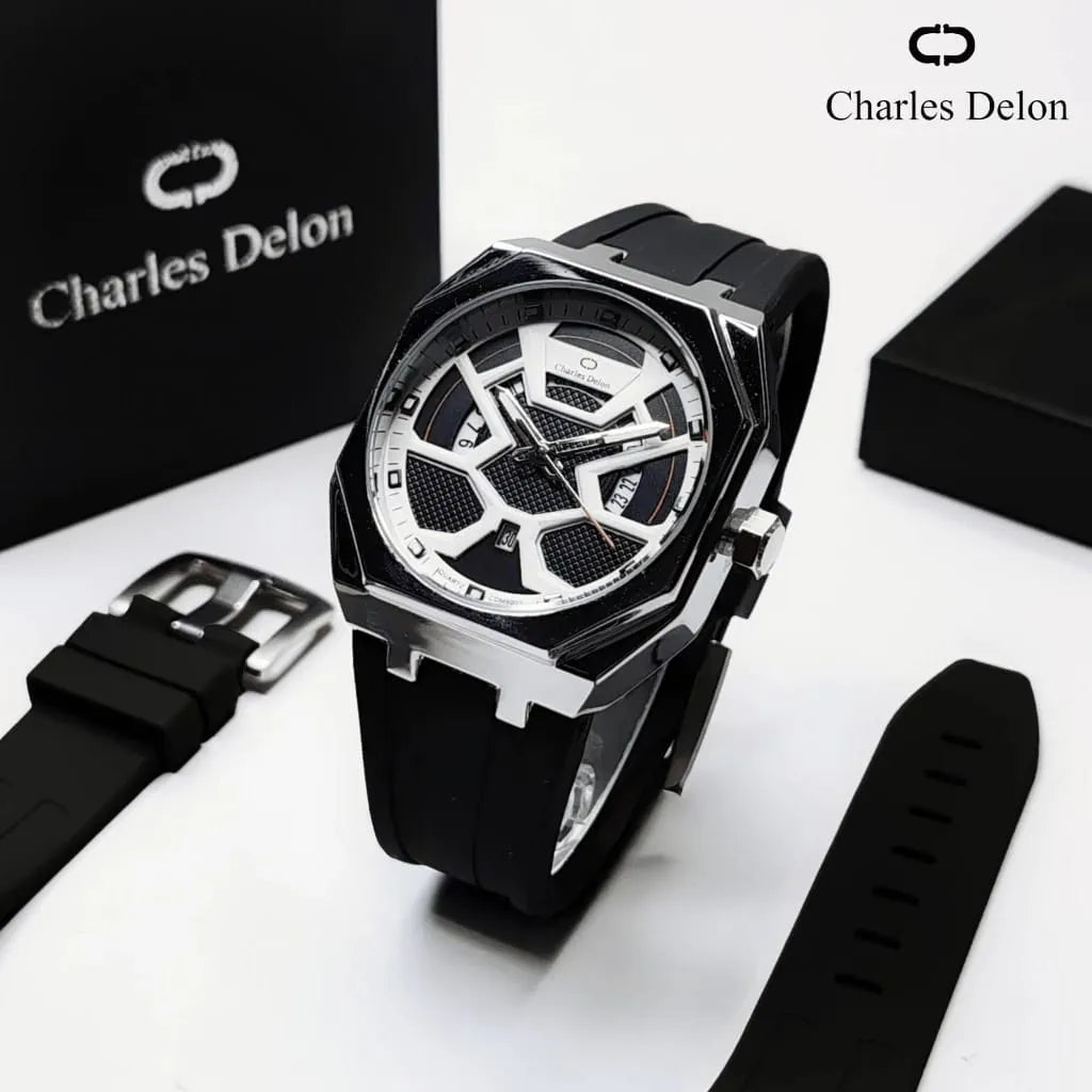 Men Watch Sport Wristwatch Top Brand Luxury Military Auto Date Silicone Rubber Quartz Watches