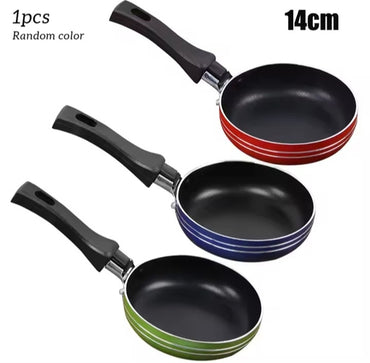 Frypan Non Stick Cookware Tools Kitchen 1X Mini Frying Pan Saucepan Egg Pancake 14CM