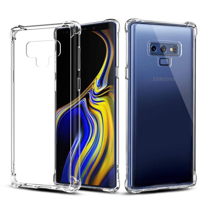 Anti Shock Corner Bumper Air Bag Soft Transparent Cover For Samsung Galaxy Note 9