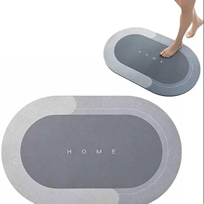 Super Absorbent Quick Dry Bath Mat Non-Slip Soft Bathroom Floor Rug Doormat 40X60cm