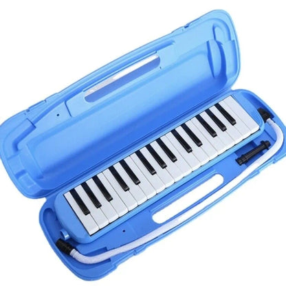 Educational Musical Instrument Colorful 32 Keys Melodica with Plastic Case