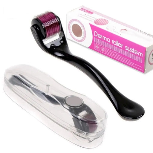 Mm Derma Roller System 540 Titanium Micro Needles for Skin Regeneration