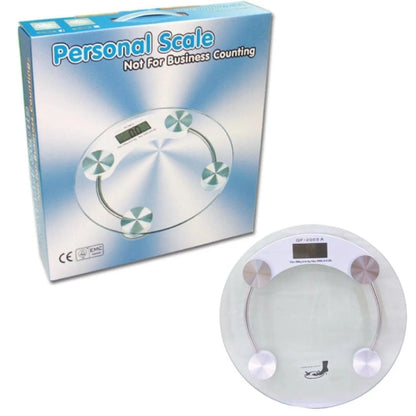 Personal Body Weight Scale Digital Electronic Tempered Glass