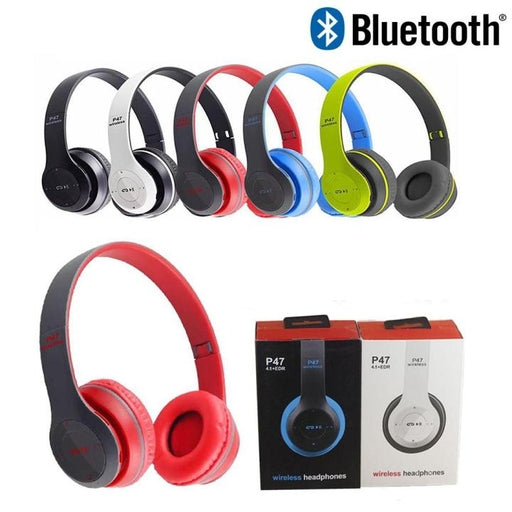 Gearbong P47 Wireless Bluetooth Headset Foldable HiFi Stereo Noise Cancelling Gaming Headphones