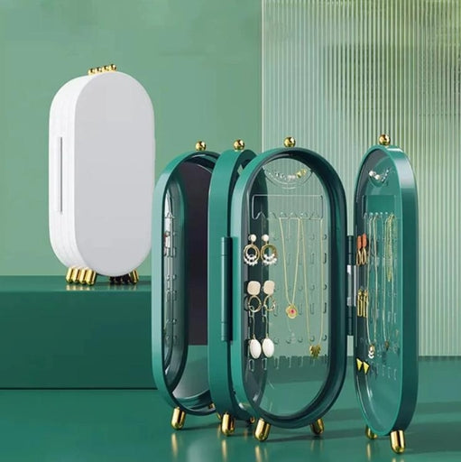 Jewelry Boxes Jewelry Storage Box Earrings Jewelries Display Holder Multi Layer Dust Proof