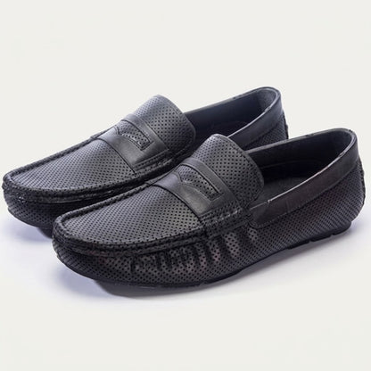 Kadam Loafers Shoe for Men - Black