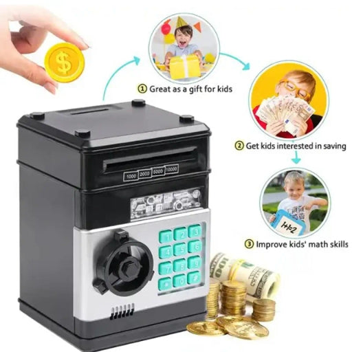 Digital ATM Piggy Bank, Money Box, Toys