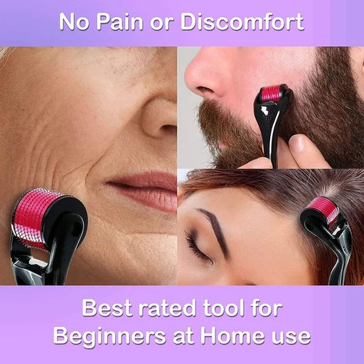 Derma Roller System – Facial Skin, Beard & Scalp Care