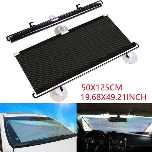 50*125Cm Car Window Sunshade Window Film Curtain Windshield Sunshade Protector