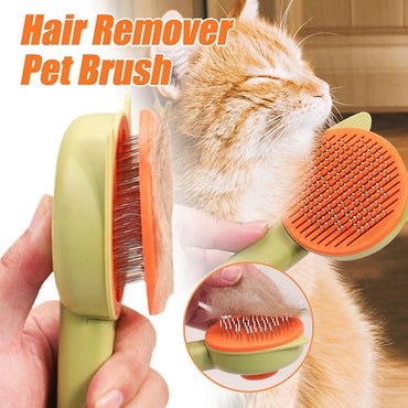 Pet Dog Hair Brush Cat Comb Grooming Stainless Steel Removes Tangled Hair Comb