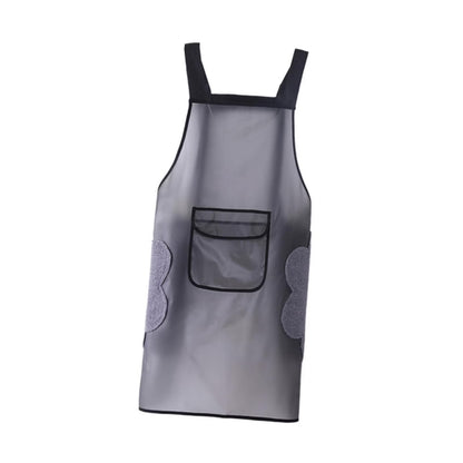Chef Apron Cooking Apron Waterproof Oil Proof Apron for Chef Salon Men Women Random Clrs