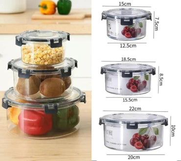 Large Capacity Food Grade Transparent Plastic Storage Box