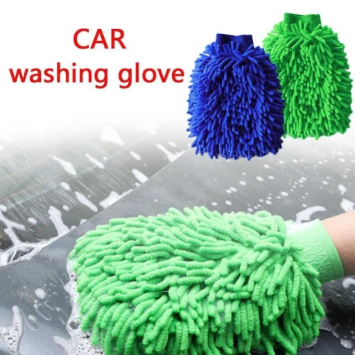 Car Wash Gloves Microfiber Wash Mitt Brush Tools for Car Window Body