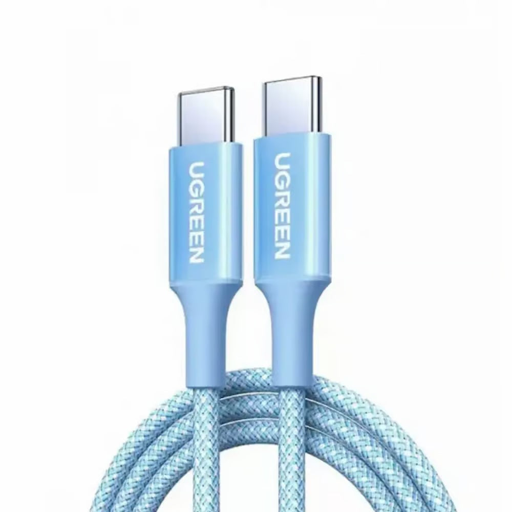 UGREEN USB-C to USB-C Cable 100W 5A PD Fast Charging Braided Cable  -1M / 2M  (65249/65254)