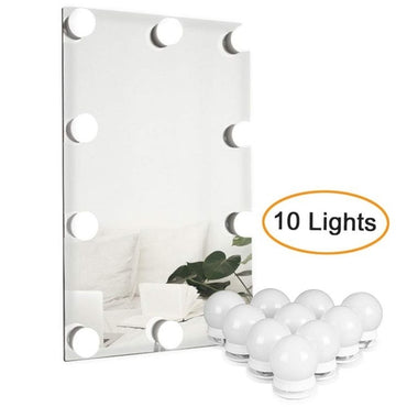 LED Vanity Mirror Lights, Hollywood Style LED Vanity Lights for Makeup Mirror