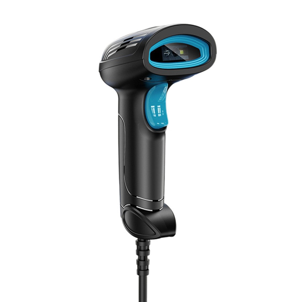YESIDO EC21 1D 2D Barcode Scanner 1.6m Wired Handheld Bar Code Reader Scanning Device