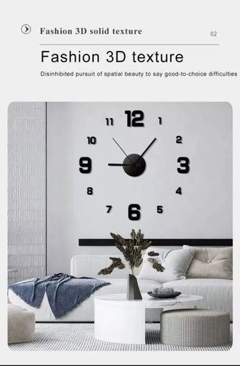 DIY Acrylic Wall Clock