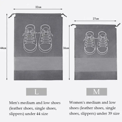 Shoe Storage Organizer Bags Non-Woven Travel Portable Closet Bag One Pc