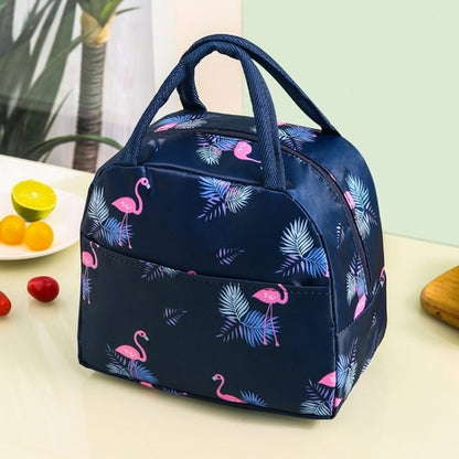 Insulated Lunch Bag Women Waterproof Thickened Aluminum Foil Kids Small Portable Lunch Box Beach