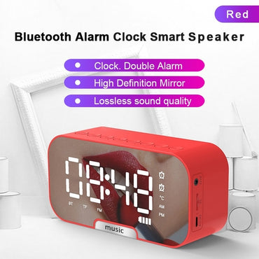 G10/Q5 ALL in 1 Portable Bluetooth Alarm Clock FM Radio Speaker/Super Bass Stereo Speakers