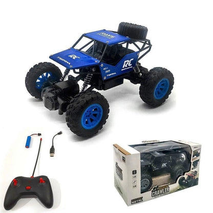 RC Car 1:16 Remote Control Rock-Crawler 4WD off All Terrain RC Car Rechargeable Vehicles No Warranty