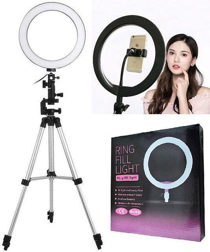 3110 Tripod with Ring Light 1M / 26Cm Ring Light