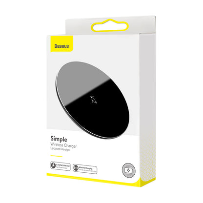 Baseus Simple Wireless Charger 15W (Updated Version with 1M Type-C Cable )