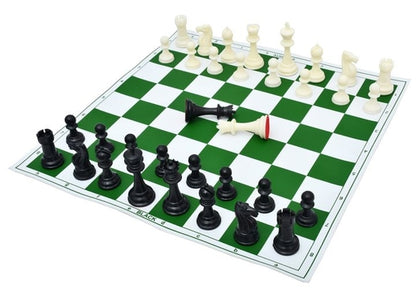 Travel Chess Set with Chess Board ( 42 X 42 Cm) Outdoor Sports Chess Games Shoulder Straps