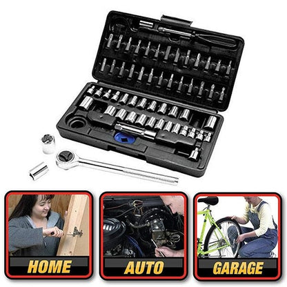 60Pcs Tool Kit with Screwdriver