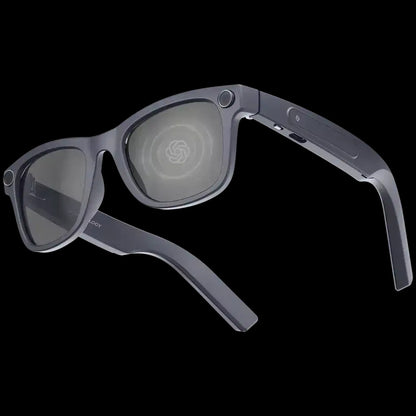 Powerology Paganspo AI Camera Smart Glasses - Gray