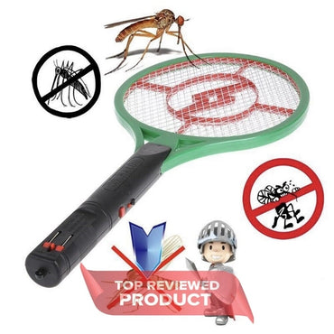 Rechargeable Mosquito Bat Fly Insect Killer Zapper GECKO/YPD Electronic Rechargeable Electric Racket