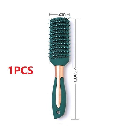 4Pcs Anti-Static Air Cushion Hair Comb Set – Scalp Massage & Smooth Styling Brushes