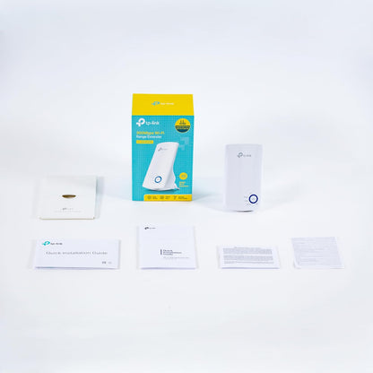 TP-Link TL-WA850RE Single_Band 300Mbps RJ45 Wireless Range Extender, Broadband/Wi-Fi Extender, Wi-Fi Booster/Hotspot with 1 Ethernet Port, Plug and Play, Built-in Access Point Mode, White