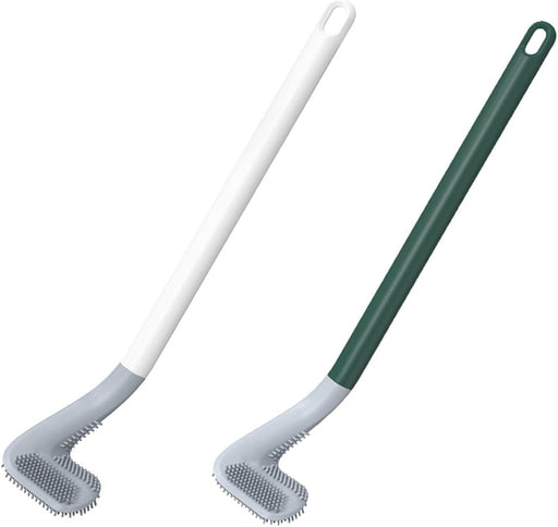 Long Handle Toilet Brush Golf Brush Head Toilet Cleaner Brush 360° Flexible