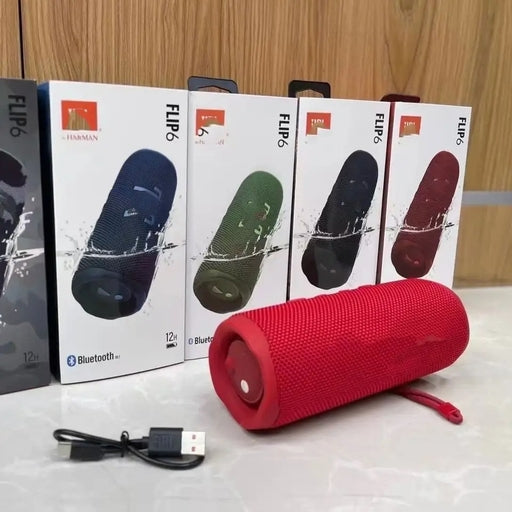 FLIP 6 PRO Wireless Bluetooth Portable Outdoor Speakers Stereo Music Surround Support FM TF Card