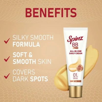 Spinz BB Cream & BB Pro Cream 15G