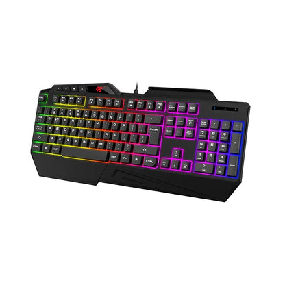 Original Havit KB488L Multi-function Backlit Keyboard Gaming Keyboard
