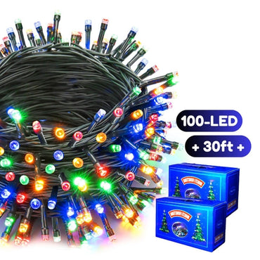 100 LED Multi Color String Lights for Wesak Christmas Wedding Party Decorations