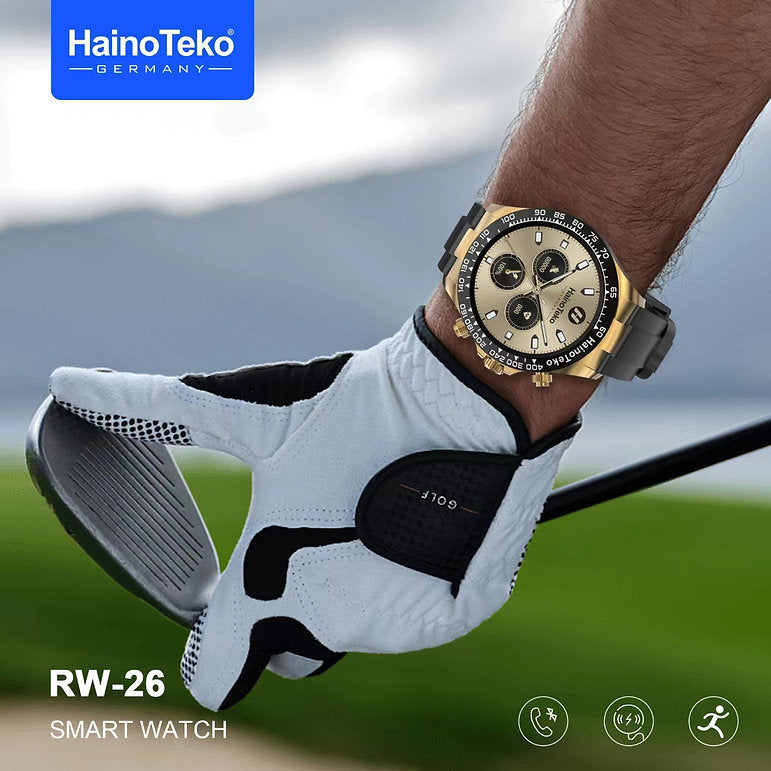 Haino Teko Germany RW-26 Round Smartwatch with stylish King Bracelet